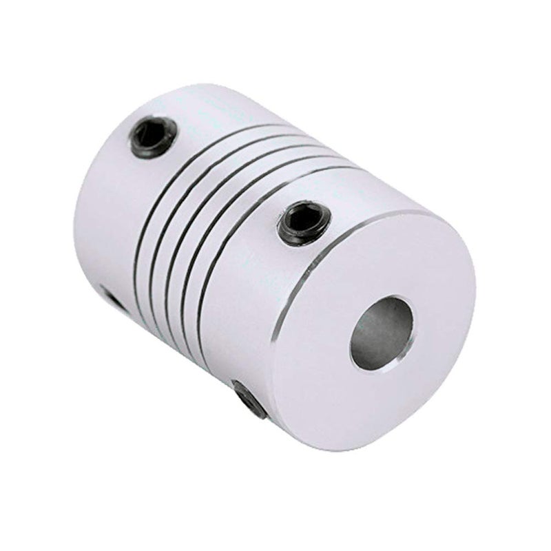 Saipor Saiper Flexible Couplings 5mm to 6mm (5pcs) Aluminum Alloy Joint Connector Compatible with NEMA 17 Stepper Motors, RepRap 3D Printer or CNC Machine, 3D Printer Accessories - Image 4